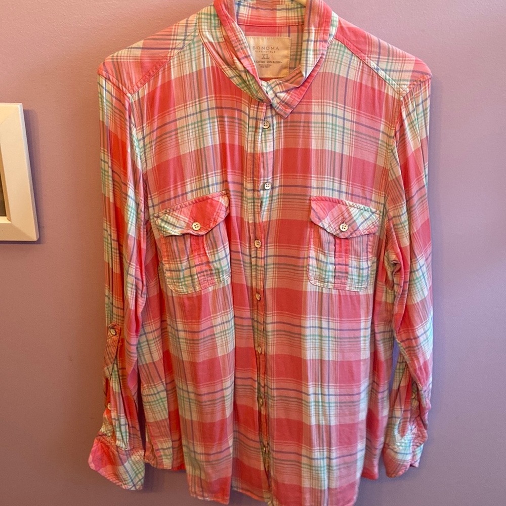 Sonoma Plaid Button Down